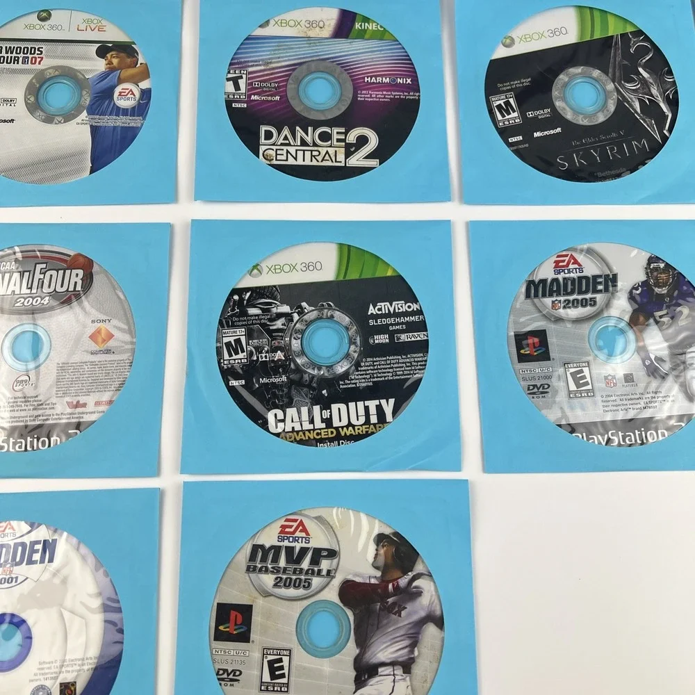 Multi Platform Loose Discs Video Game - Lot Of 50 - AS IS Untested Scratches #7